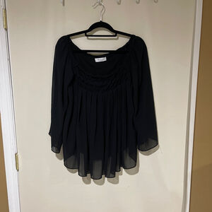 Bailey 44 Black Long Sleeve Blouse - Women's Medium